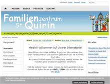Tablet Screenshot of kita-quirin.de